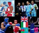 Мужская-подиум супертяжёлой бокс Лондон 2012